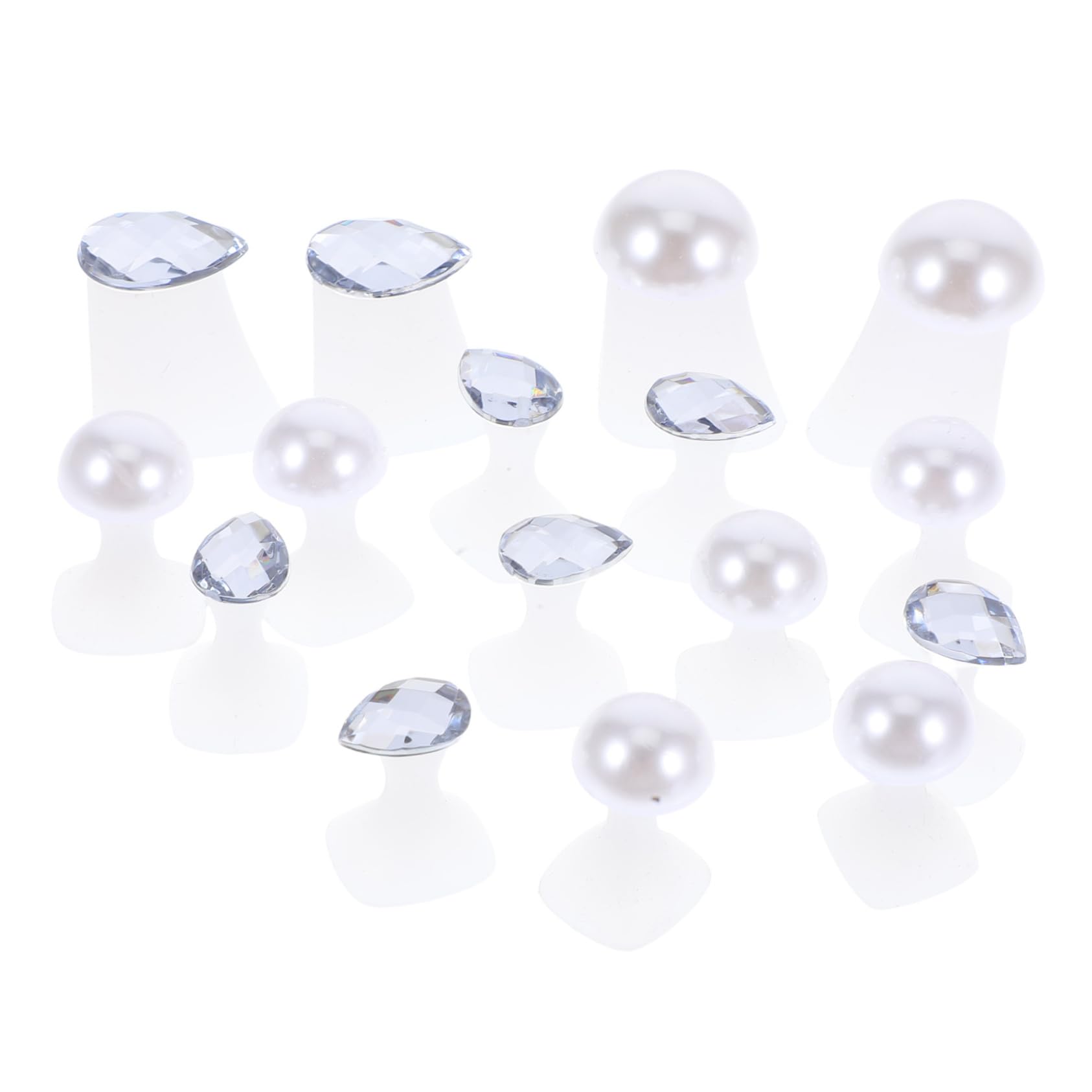 minkissy 2 Sets Nail Toe Separator Toe Spacers for Men Finger Separator Divider Toe Separators Finger Separators Silicone Toe Separators Toe Separators for Nail Polish