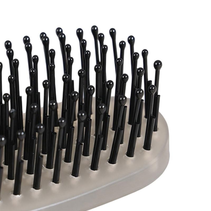 Curved Shaped Self Drying Comb Purpose Styling Portable Hairbrush