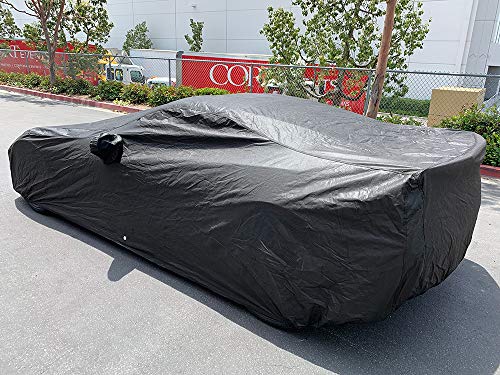 Xtrashield Custom Fit C7 2014-2019 Chevy Corvette Stingray Z51/Z06/Grand Sport Car Cover Black Covers #TOP4