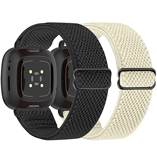 Tiptops Strap Compatible with Fitbit Versa 3 Wristband/Fitbit Sense Bracelet for Women/Men