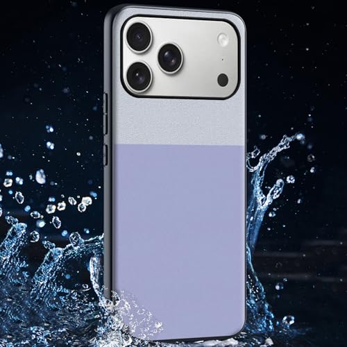 Coque iPhone Air fine et couverture de protection violette anti-choc - 5