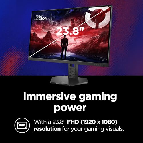Lenovo Legion 24-10 Gaming Monitor - 23.8 inch IPS FHD Display - 240Hz ...