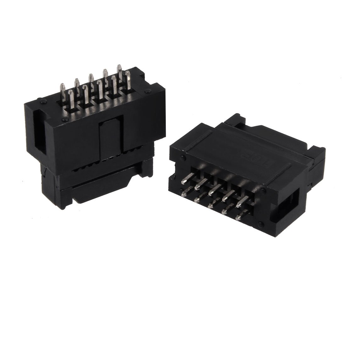 Sourcingmap 20 Stück 2,54 Mm Box Header Stecker – 2x3 Pin, Gerade, Für PCB & Platinen