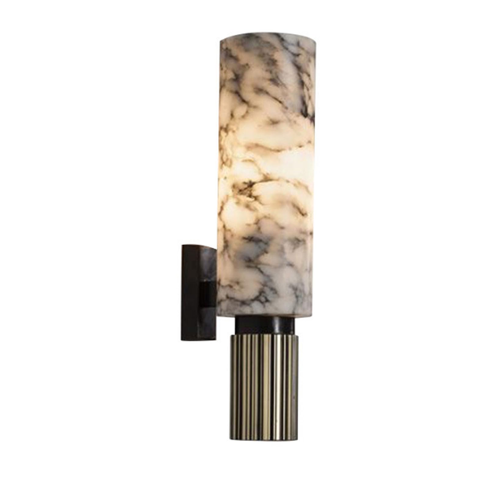 FZQSXAZU Wall Sconce Brass Modern Minimalist Marble Light Mid Century Linear Hallway Lamp Long Vanity Fixture for Bathroom Bedroom Living Room Foyer(Color:A)