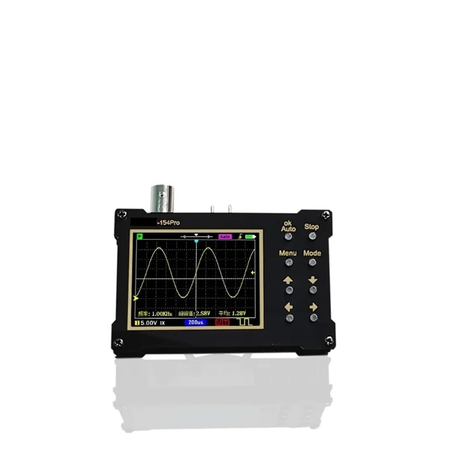 Oscilloscopi, Oscilloscopio digitale portatile DSO154Pro 18 MHz, 40 MSa/s con generatore di forme d'onda