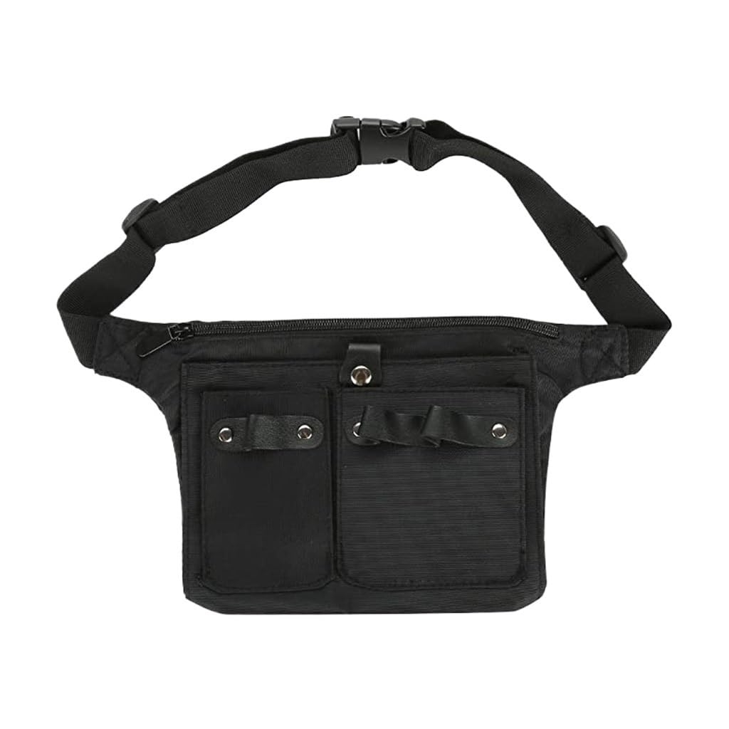 Trousse à outils de coiffure à plusieurs poches pour faciliter la coupe de cheveux
