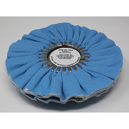 Zephyr Stainless Steel & Aluminum Abrasive Wheel, Ceramic Grit 220, 4.5