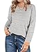 Zeagoo Sweaters for Women Trendy Hollow Out Crewneck Long Sleeve Pullover Tops Fall Outfits Fashion 2025