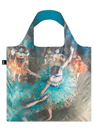 LOQI Museum Edgar Degas Swaying Dancer (Dancer in Green), 1877-79 Einkaufstasche Bolso de Viaje, 50 cm, Green
