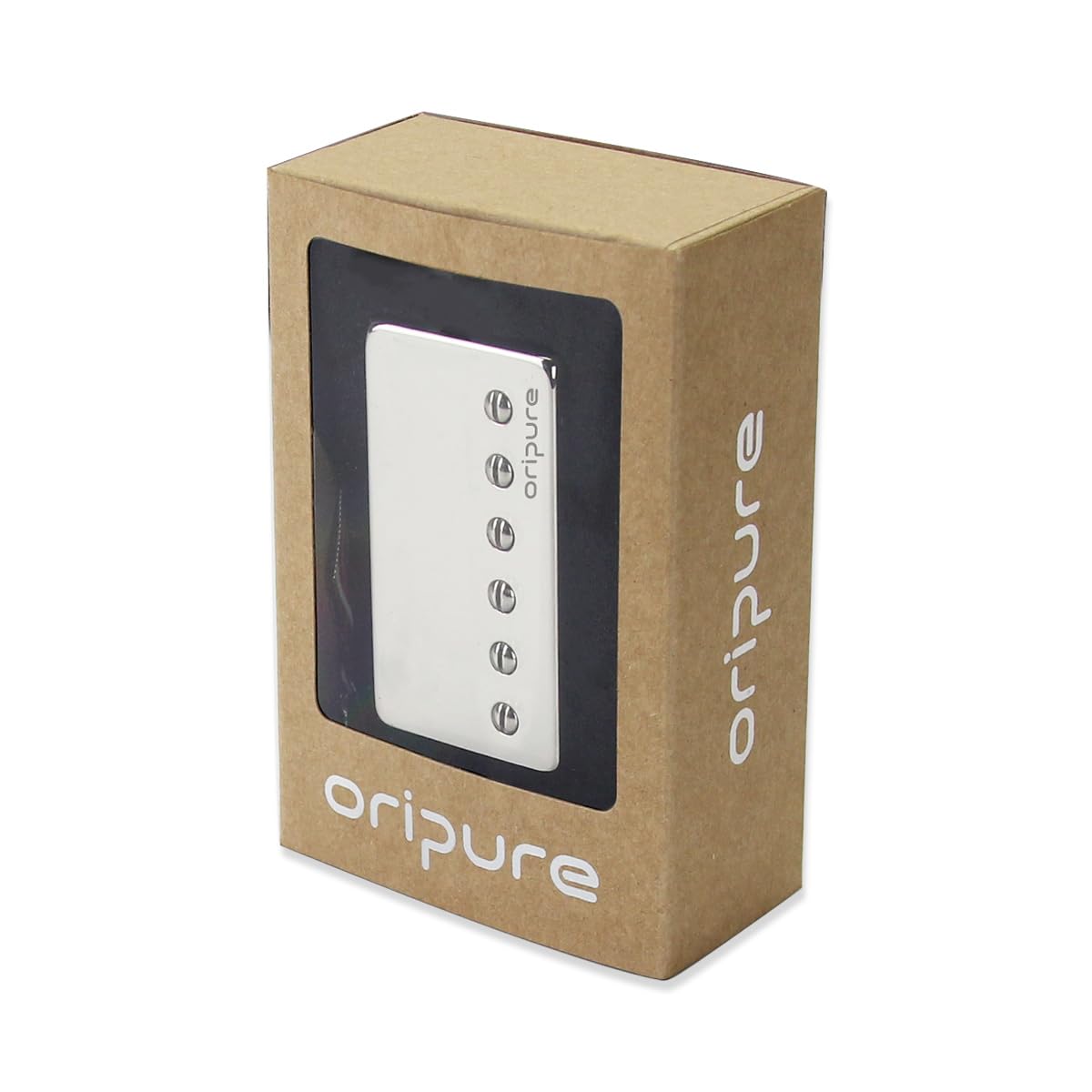 OriPure Pickup Humbucker per chitarra sigillati Alnico 5 Pickup al ponte cromato 14K Misura la parte per chitarra LP