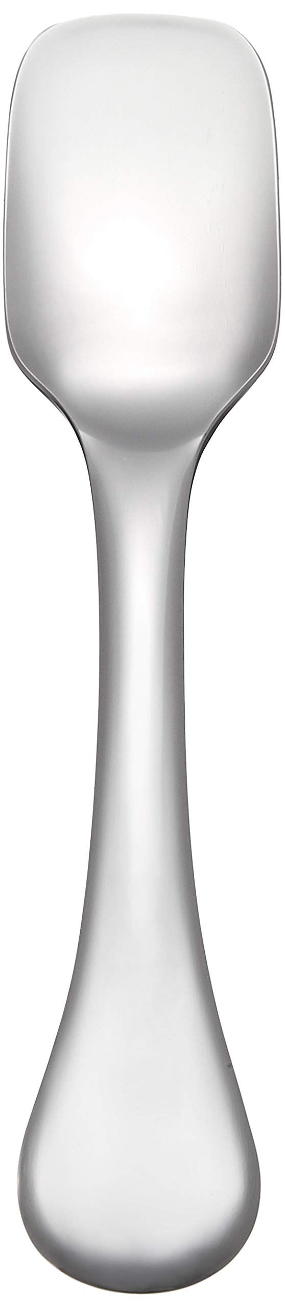 Copper ice cream spoon (Square, Silver)