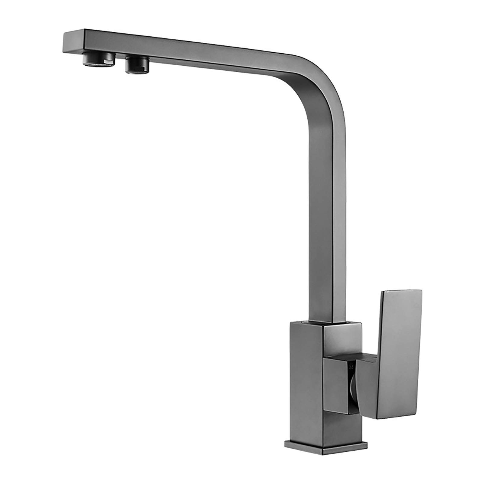 Robinet pivotant 360 pour cuisine moderne et design contemporain