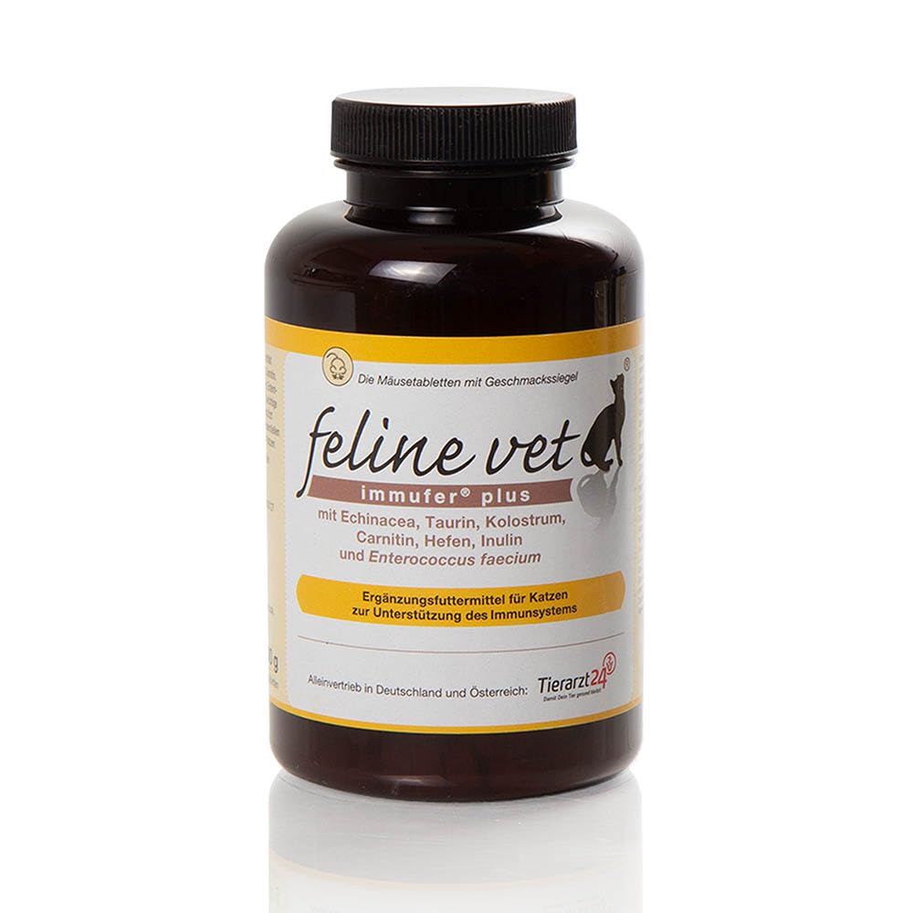 Tierarzt24 Feline Vet Immufer Plus ca. 300 Kautabletten