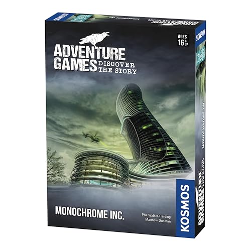 Adventure Games: Monochrome Inc. Juego de mesa físico miniatura 1