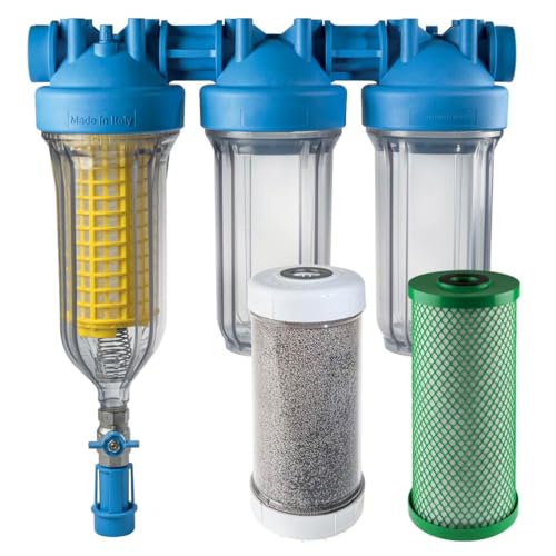 HYDRA BIG Ironmaster Filtre à eau en fer 1" Filtre à eau de fontaine Filtre à eau domestique Chlore Fer