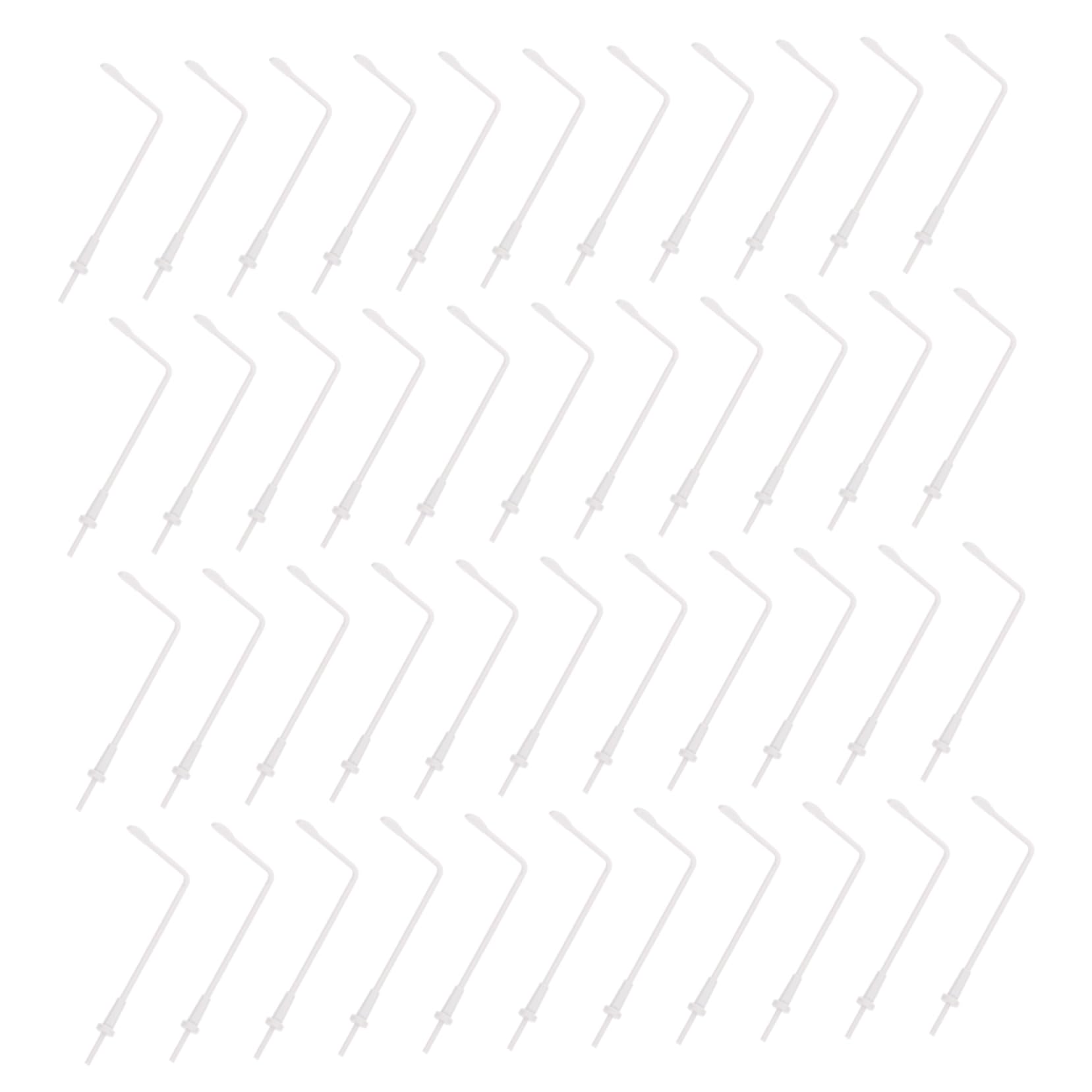 SUPVOX 2sets Miniature Landscaping Light Models Plastic Mini Lamp Decor Street Light Decor Lightweight Table Lamp Lifelike Mini Scene 100pcs*2