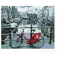 Kit Diamond Painting 40x50 Cm Con Telaio In Legno – Cesto Di Fori | Quadro Fai Da Te Con Diamantini, Copertura Totale, Per Adulti E Ragazzi