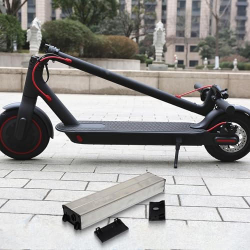 Caja de protección de aluminio Xiaomi M365 Pro carcasa dura blanca para scooter 6