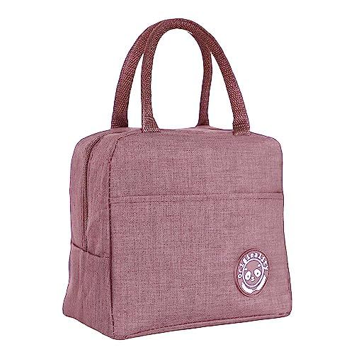 Mclear Thick Thermal Insulated Lunch/Tote Bag, Lunch Box Container, for Office Work Hiking Outdoor Picnic Hot-Cold Temperature, Durable & Easy to Clean, Sturdy Handle & Pocket, Rouge, Pack of 1 (B0CJQ3WHDT) Amazon Price History, Amazon Price Tracker