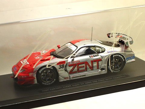 Amazon | エブロ 1/43 ゼント トムス スープラ スーパーGT2005 #38 
