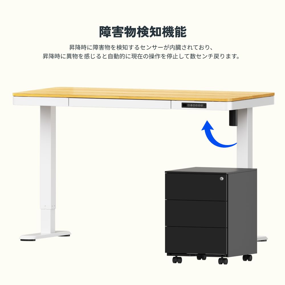 FLEXISPOT EG8 昇降デスク 幅120×奥行60cm USB充電付き