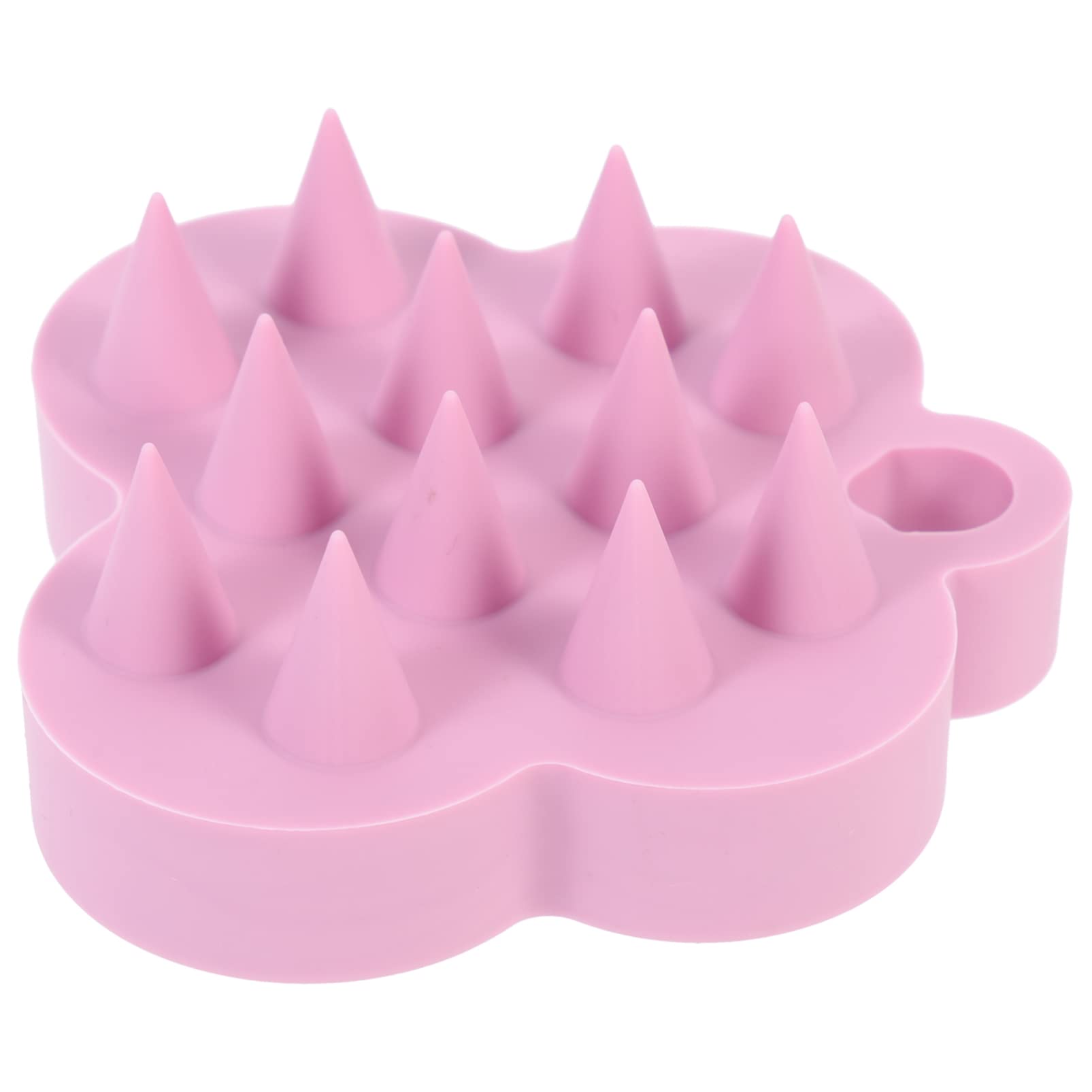 KOMBIUDA Massage Comb Shampoo Massage Brush Scalp Massager Massager for Silicone Scrubber Scalp Scrubber Shower Stuff for Teen Silicone Head Pink Remove The Head Silicone Hair Scrubber