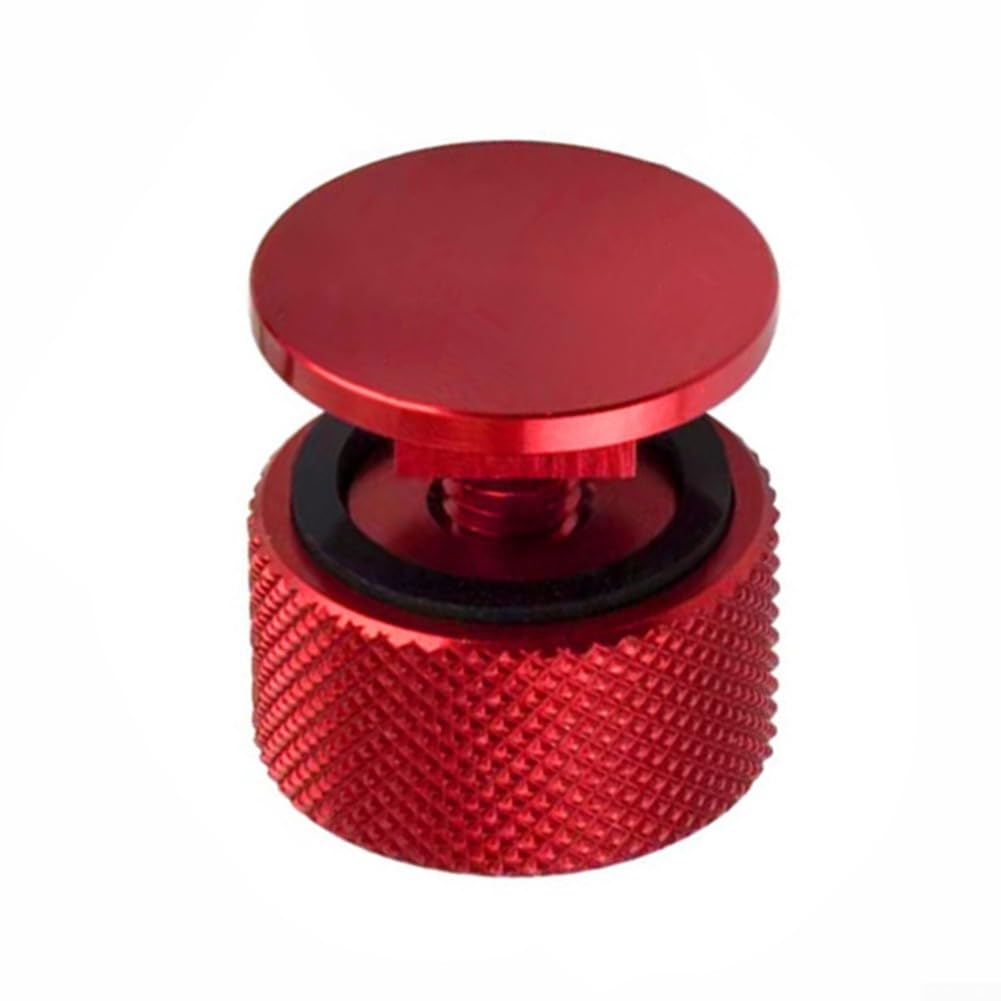 Schweißhaubenbefestigungen aus Aluminiumlegierung, 11, 3 mm, Ersatzschrauben, widerstandsfähige Motorradhelm-Ersatzteile für Pipeliner-Helme (rot)