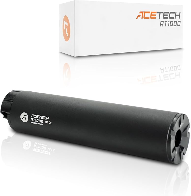 ACETECH Airsoft Tracer Unit 14mm CCW Negative Thread Glow in The Dark LED Lighting Effect Supports Green BB ONLY (AT1000)