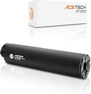 ACETECH Airsoft Riffle Tracer Unit AT1000 14mm CCW Negative Thread Glow in The Dark Green BB LED Beam Lighting Effect