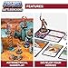 Masters of The Universe Battleground Wave 7 The Great Rebellion - Large 55-Piece Expansion Set Includes 6 Character Minis, Terrain Pieces, Rulebook and More - for Ages 14+