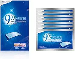Fitas Branqueadoras White para Dentes, 9D, 14 fitas Adesivas Clareamento Dental fitas, 7 envelopes, Efeito em 3 Dias, ESPECIAL DENTE PREMIUM - Sabor Menta