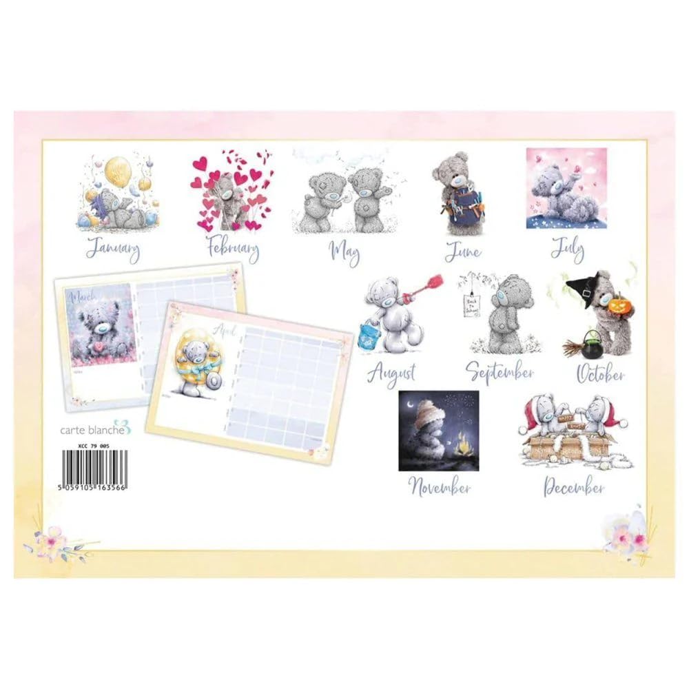 Me To You Multibrand Week-to-View A4 Planner Calendar 2023, Multicolor - Image 3