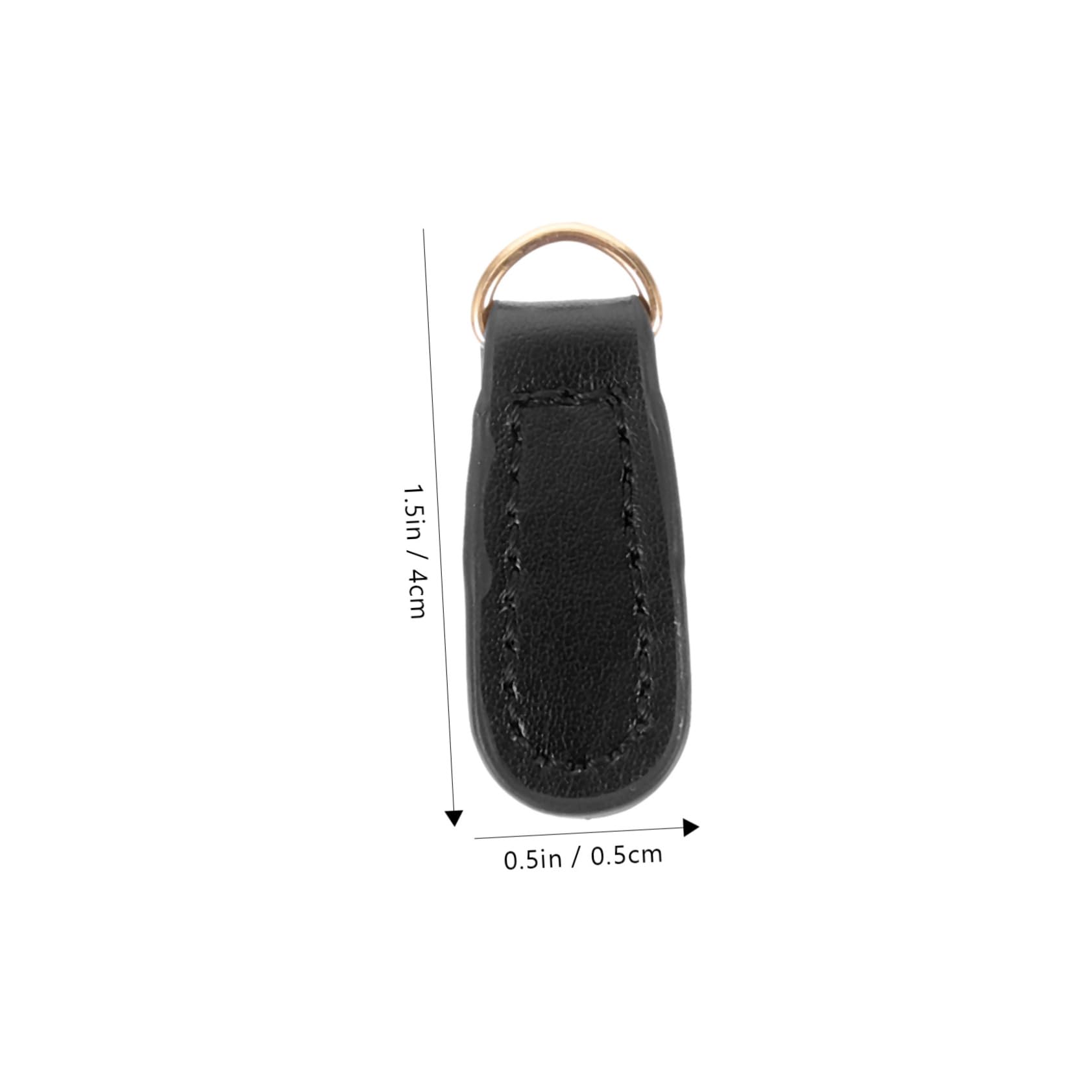 CORHAD Replacement Zipper Pulls Tabs 6 Pack of Leather Zipper Heads for Easy Installati