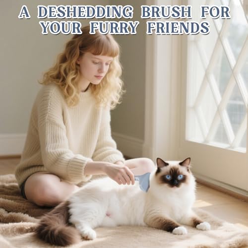 V-Zahn-Enthaarungskamm,professionelle Haustierpflegebürste,Zahnenthaarungskamm für Haustiere,Enthaarungswerkzeug für Hunde und Katzen,for Detangling and Dematting