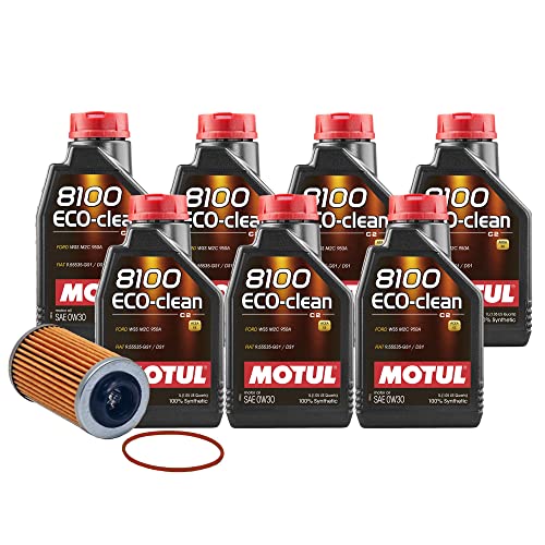 Kit de cambio de aceite motor 7L Newparts 8100 ECO-CLEAN 0W-30