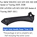 TTCR-II Compatible with BMW 3 Series Door Handle Covers 2006-2012, Half Part 1 Pc for E90 E91 Door Pull Handle Replacement Fits 323 325 328 330 335 Sedan & Touring (Black, Right Front/Rear)