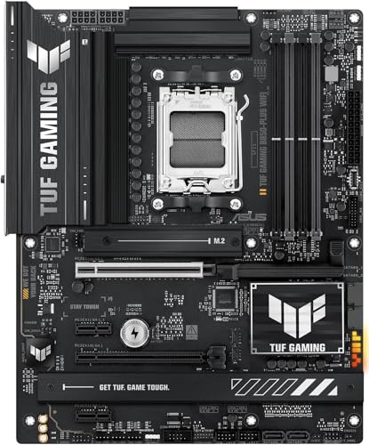 Image of MICRO CENTER AMD Ryzen 7 9800X3D CPU Processor with ASUS TUF Gaming B850-PLUS WiFi AM5 ATX Motherboard (DDR5, PCIe 5.0, 3X M.2, Wi-Fi 7, USB 20Gbps Type-C)