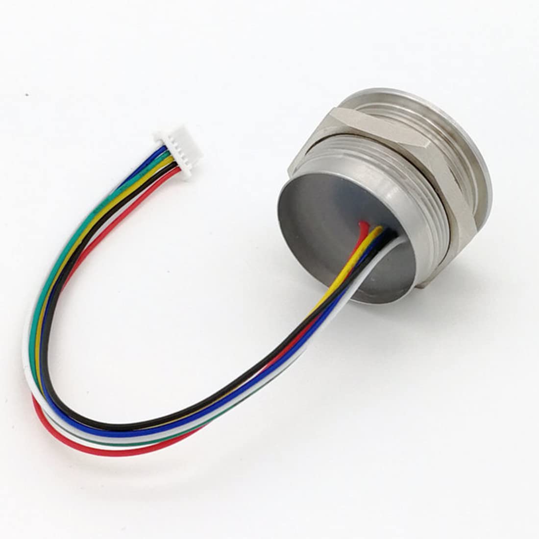 R503 Circolare Rotondo RGB Indicatore LED Controllo DC3.3V MX1.0-6Pin Capacitivo Modulo Impronte Digitali Sensore Scanner, 19Mm