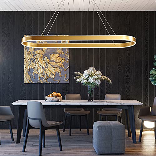 Suspension rectangulaire LED luminaire salle de conférence et chambre 80cm