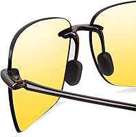 Vista 126 de JULI - Lentes de sol deportivos para hombres y mujeres, marco sin montura Tr90 para correr, pesca, golf, surf, conducción, MJ8009