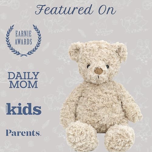 Ours en peluche doux et câlin MON AMI, le cadeau de naissance idéal