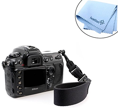 OP/Tech SLR Wrist Strap Hand Strap (strap, wrist strap) for DSLRs and Mirrorless System Cameras Like The Sony Alpha NEX-C3, 7, 6, 5N, 5R, 5, 3, 3N, F3, SLT-A33, A35, A37, A55, A57, A58, A65, A77, A99, DSLR A100, A200, A230, A290, A300, A330, A350, A380, A390, A450, A500, A560, A550, A700, A850, A900 Digital SLR Cameras