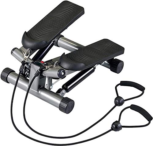 Body Sculpture BS1320 - Máquina de Step para Fitness, Color Plata/Negro
