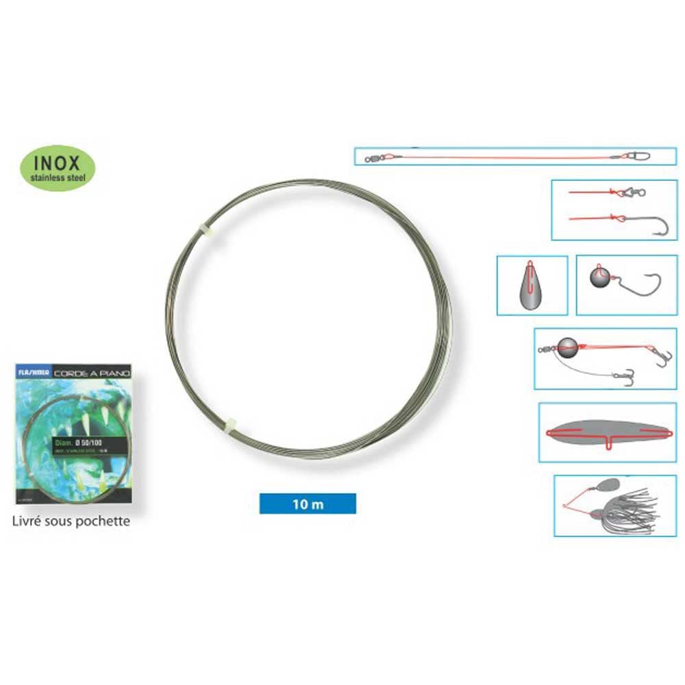 Corde a Piano 10m 140/100 Fil INOX