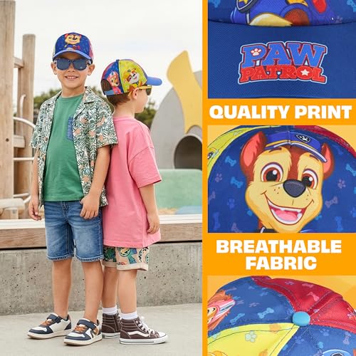 Paw Patrol Basecap und Sonnenbrille Set Jungen 3-6 Jahre, Coole Kinder Cap mit UV400 Kindersonnenbrille, Sommer Geschenke für Jungen (Multi Paw Patrol)