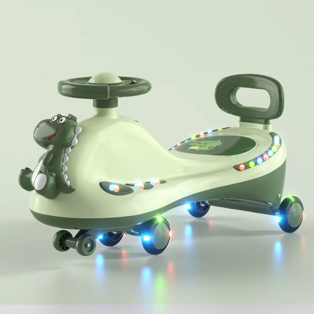 Amazon.co.jp: 乗用玩具 スイングカー 点滅ライト・音楽機能付