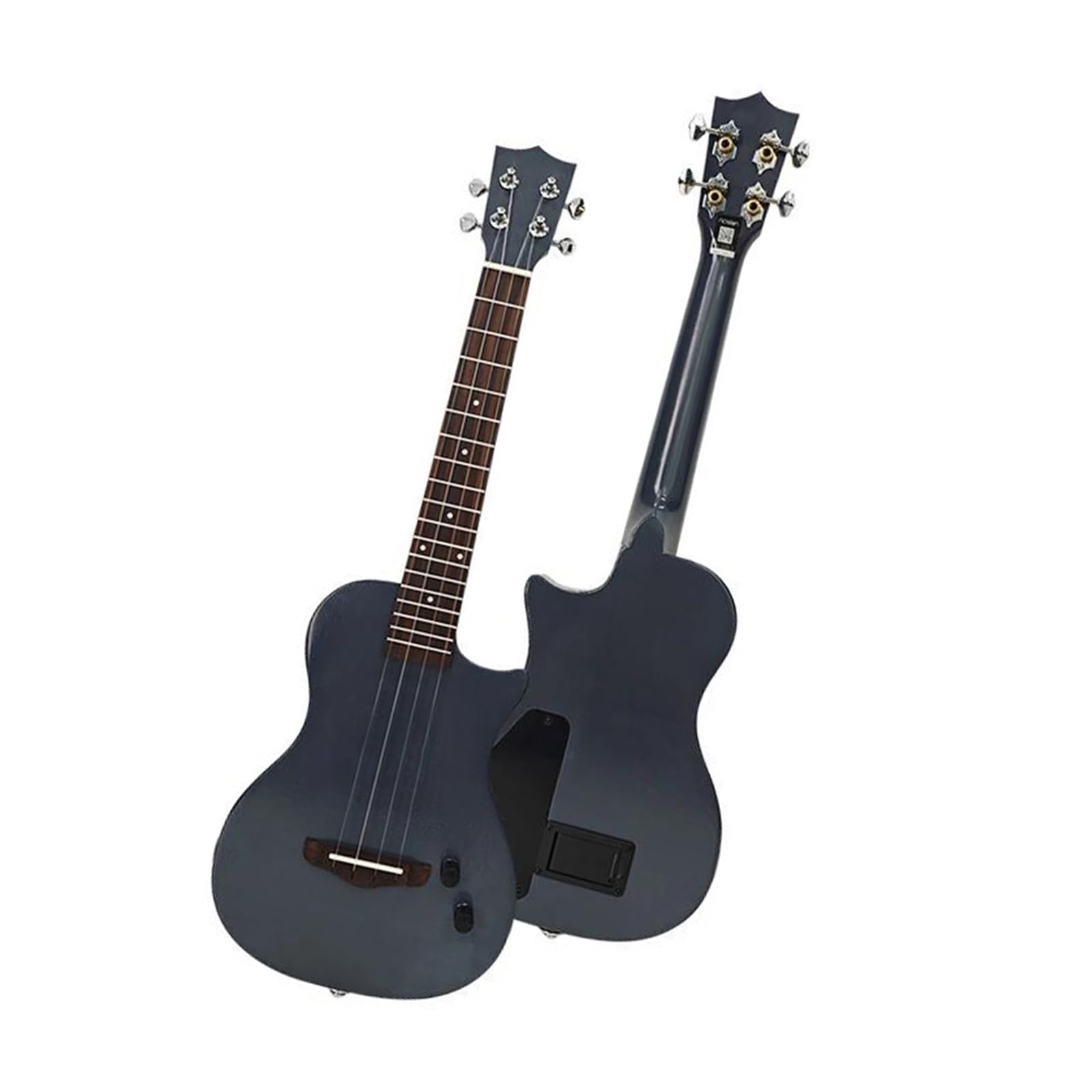 Ukulélé Électrique En Bois De 23 Pouces Ensemble D'entraînement Pour Débutants Pour Adultes Instrument De Musique Ukulélé