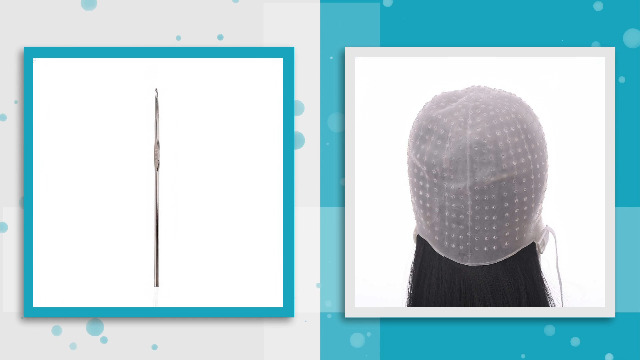 14-tlg. Strähnchen-Set – Highlight-Kappe, Häkelnadeln & Bürste Zum Haarefärben Zuhause