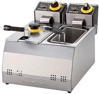 MATAR 3+3 LT ELEKTRİKLİ FRİTÖZ SİLVER