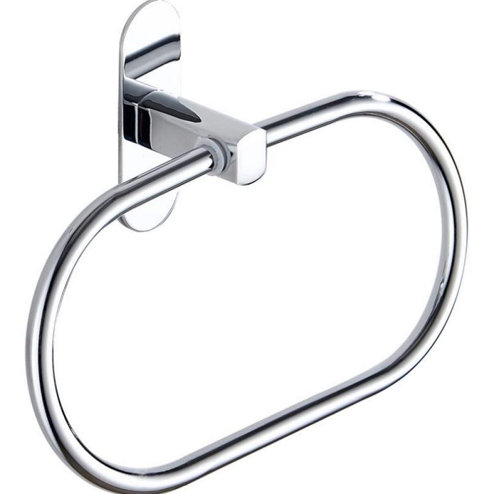 Porte-serviette en acier inoxydable pour salle de bain sans perçage